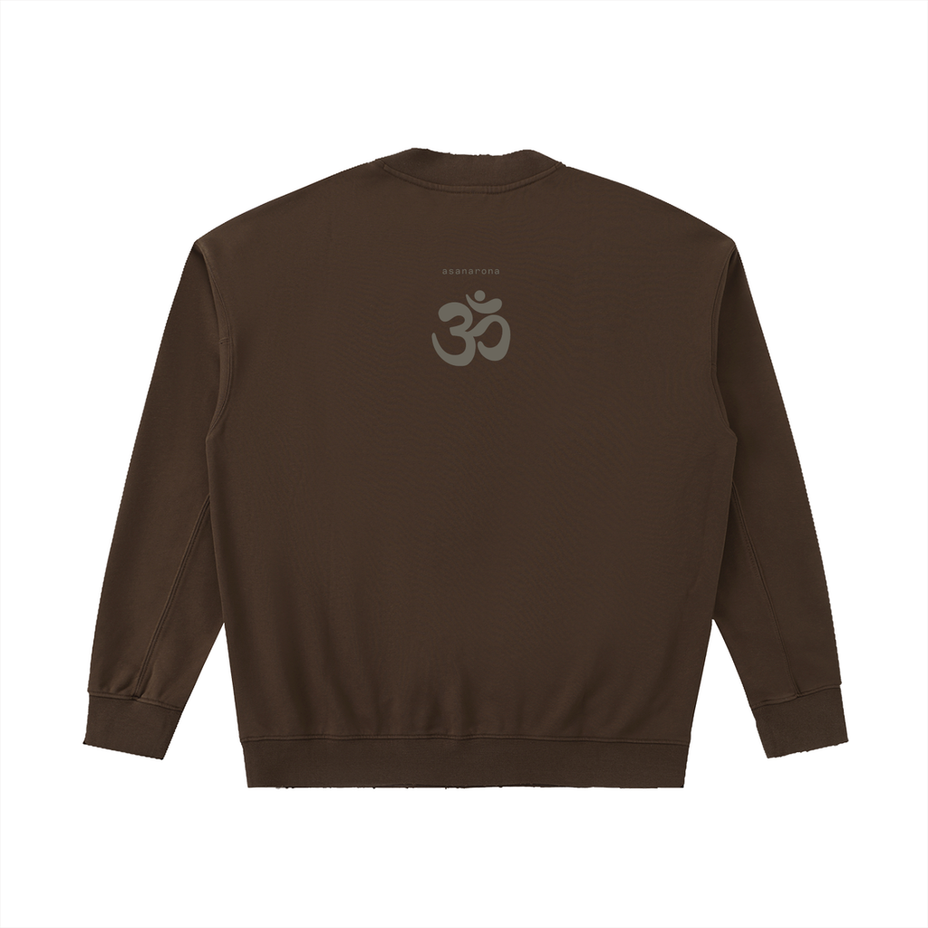 STRENGTH IN SOFTNESS | drop shoulder crewneck sweatshirt