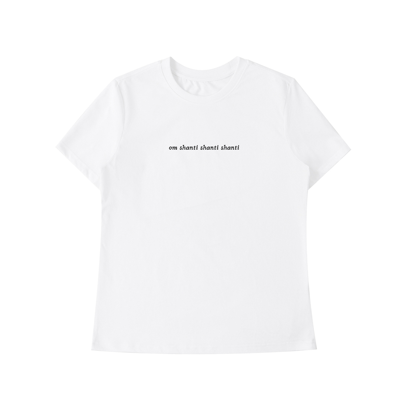 OM SHANTI SHANTI SHANTI | basic tee
