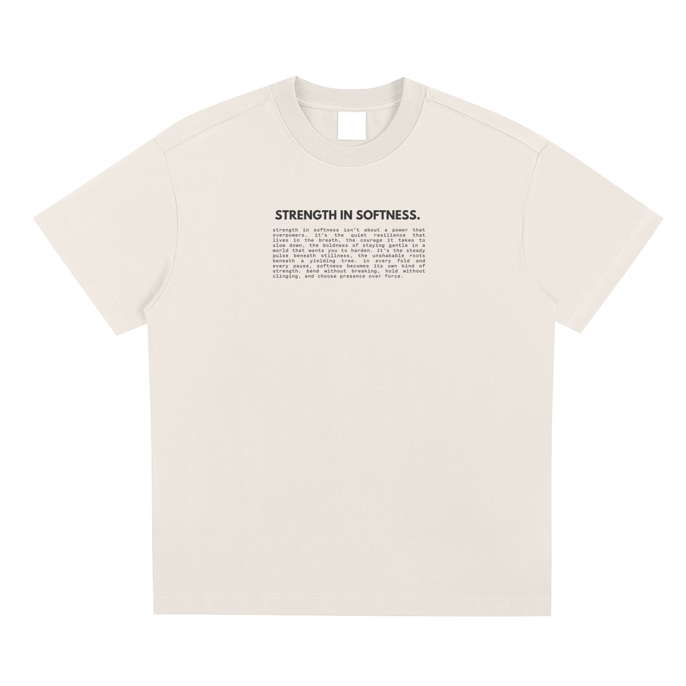 STRENGTH IN SOFTNESS | quick-dry cooling tee