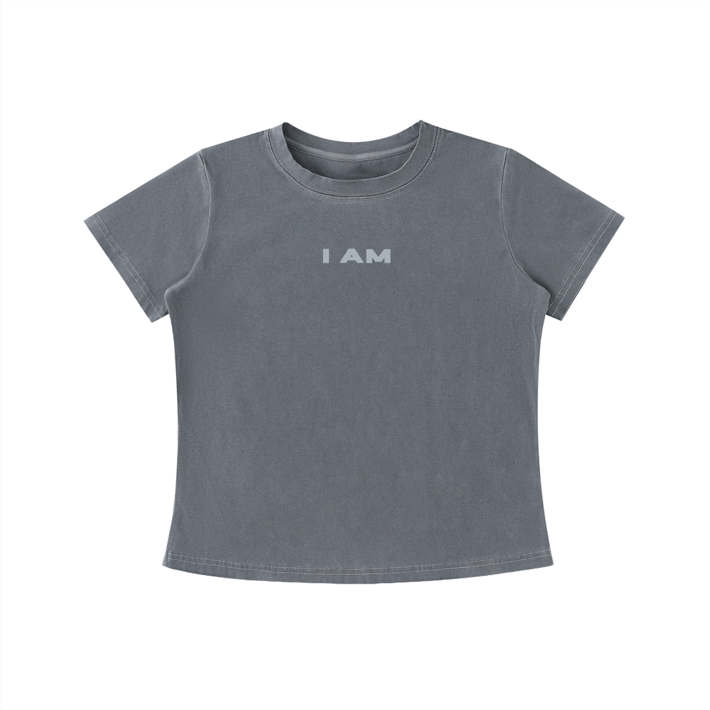 I AM | vintage baby tee