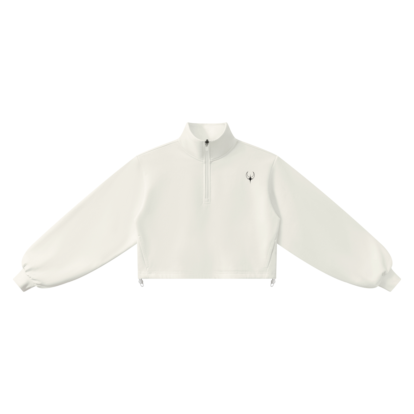 AR | mock neck quarter zip