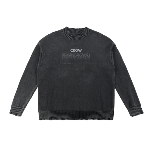CORPSE | vintage hand-frayed sweater