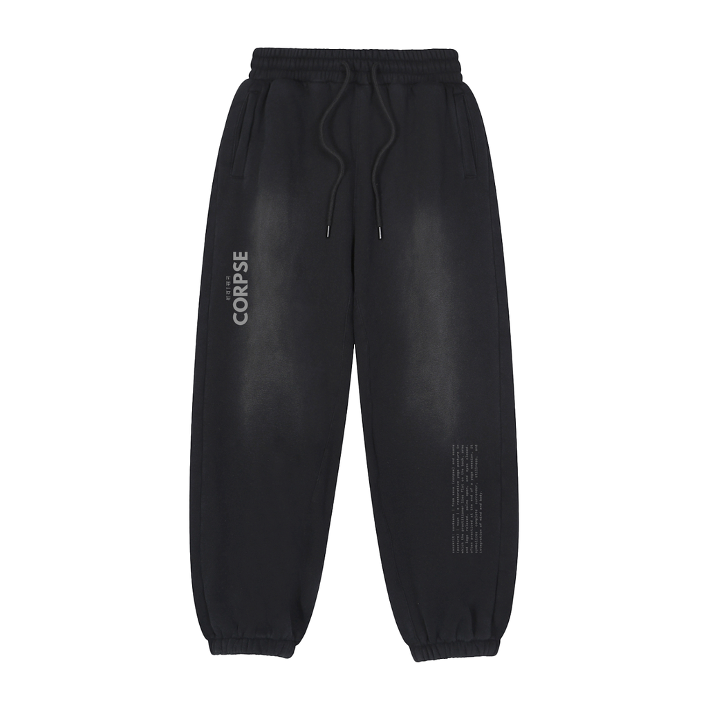 CORPSE | vintage washed fleece sweatpants 2.0