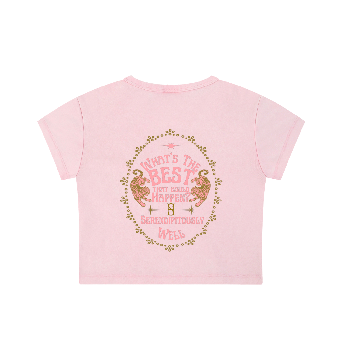 SW x AR | baby crop tee