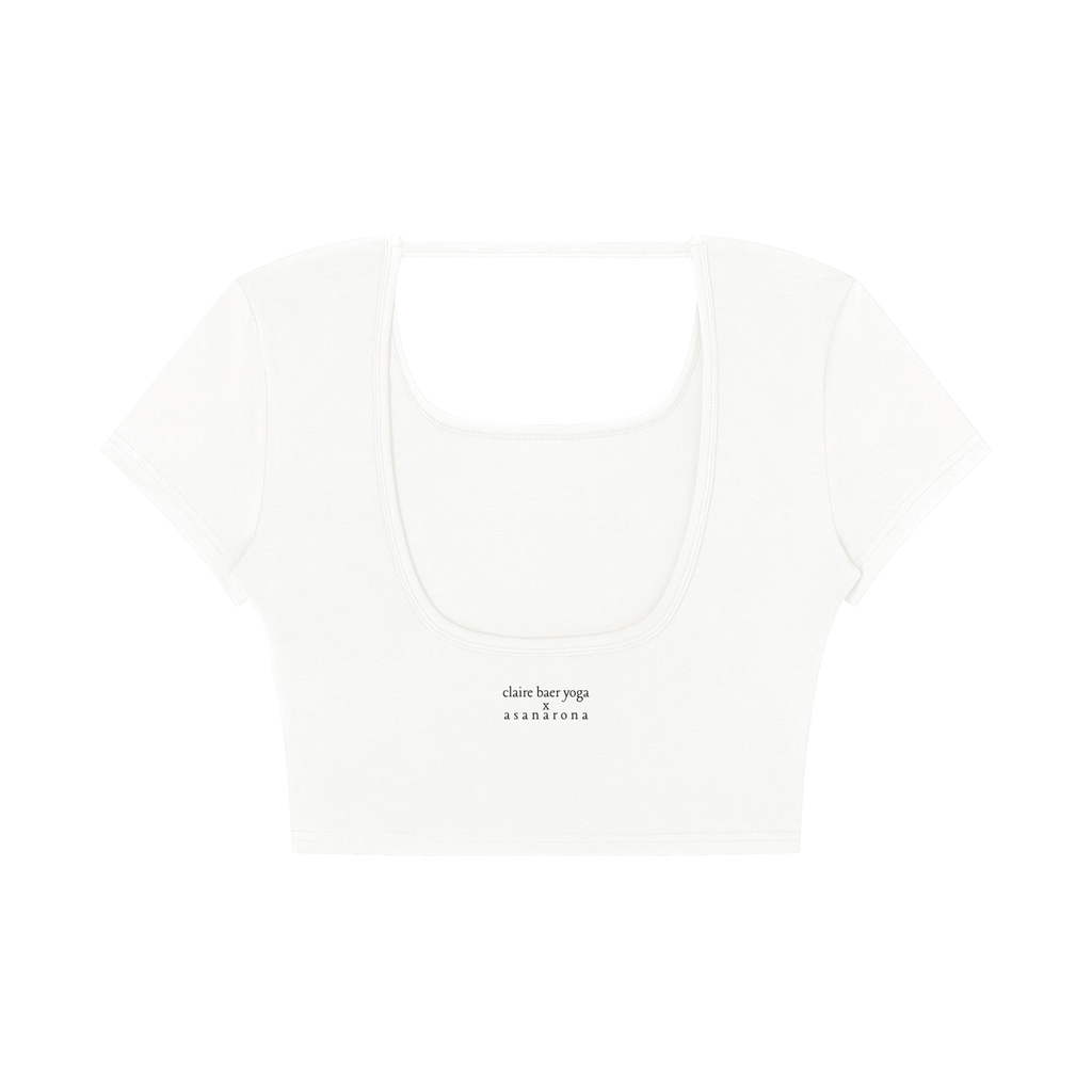 SOFTEN | backless baby tee