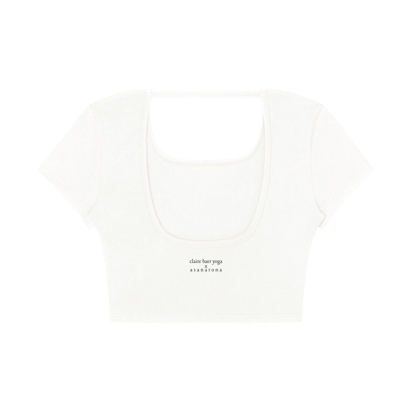 SOFTEN | backless baby tee