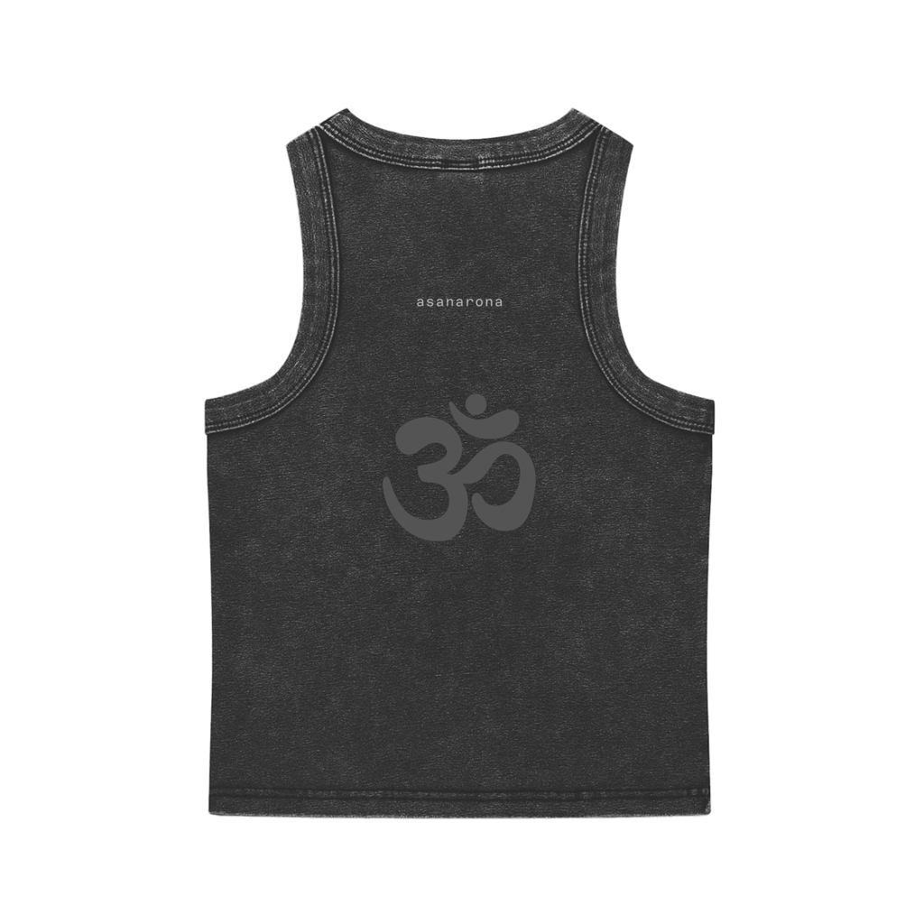 WARRIOR 2 | distressed soft-wash tank top