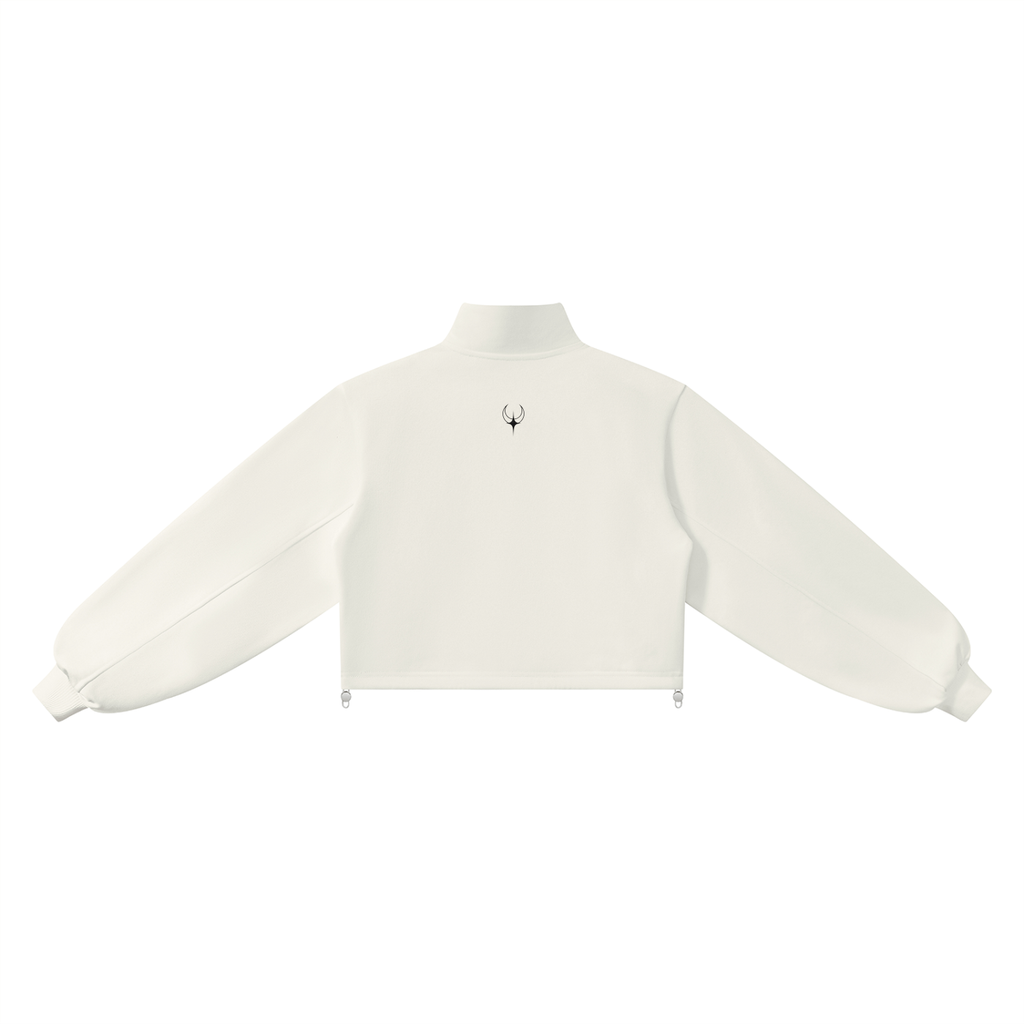 AR | mock neck quarter zip