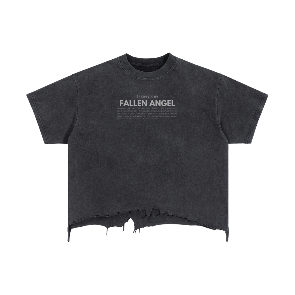 FALLEN ANGEL | vintage boxy distressed tee