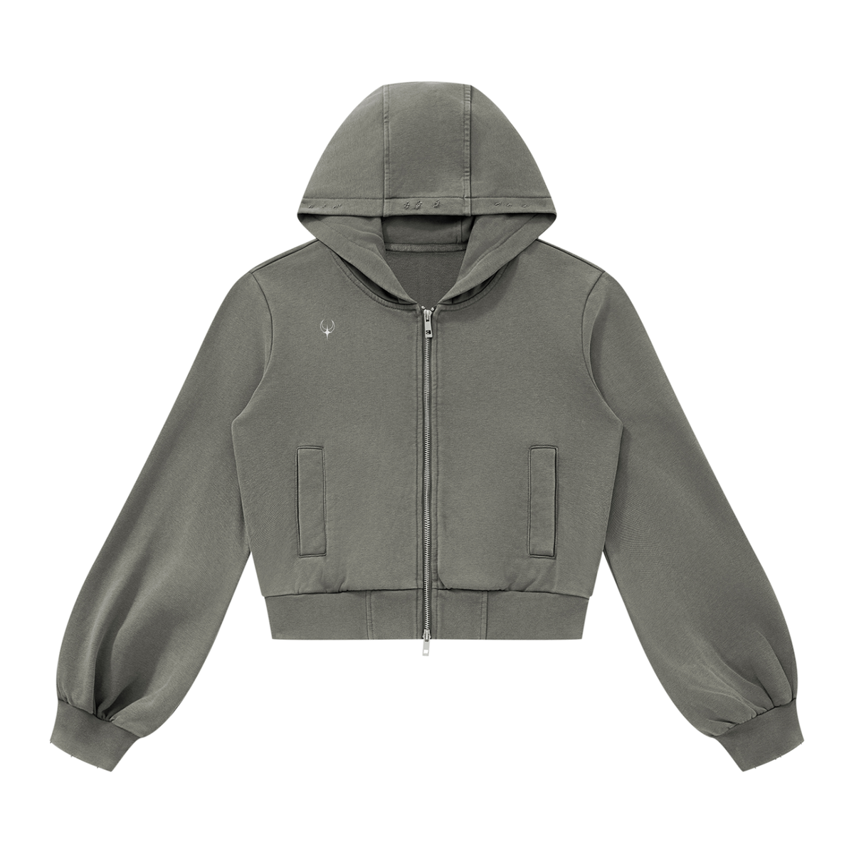 AR | luxe vintage zip hoodie