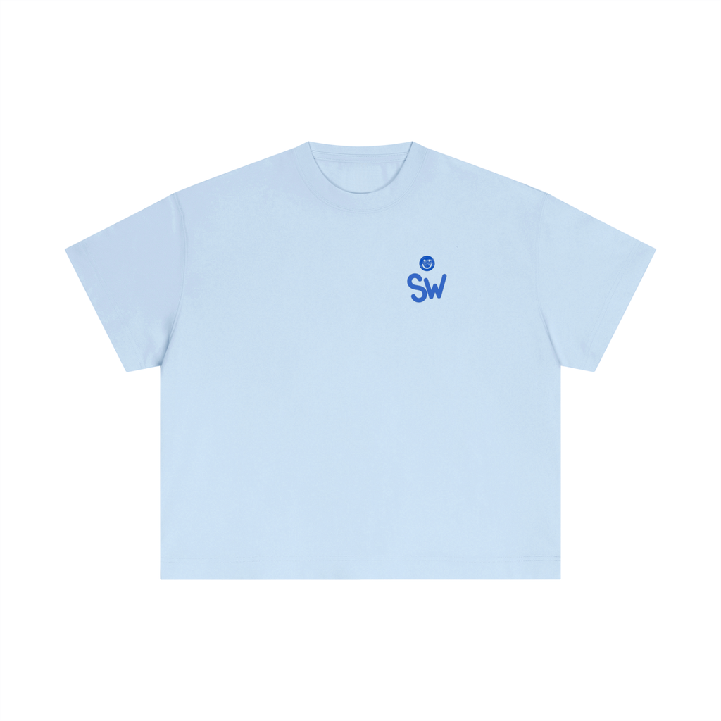LESS HUSLE / MORE HEART | cotton boxy tee