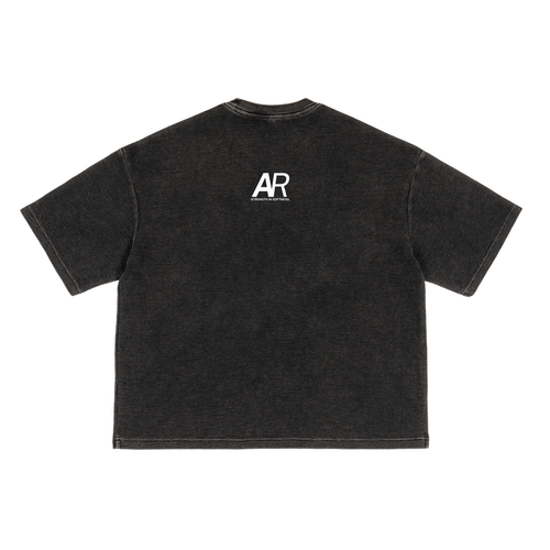 COBRA | textured waffle boxy tee
