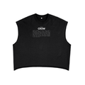 CROW | french terry boxy muscle tank