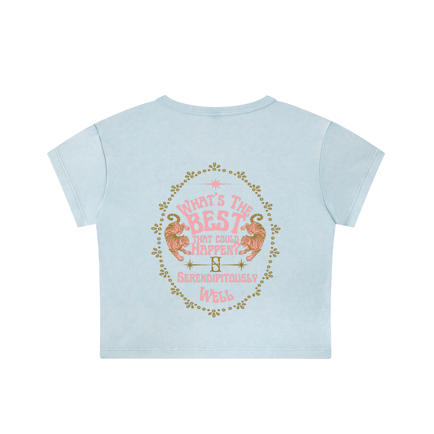 SW x AR | baby crop tee