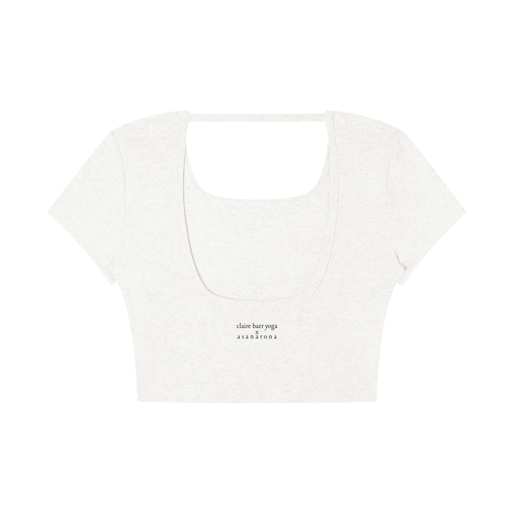SOFTEN | backless baby tee