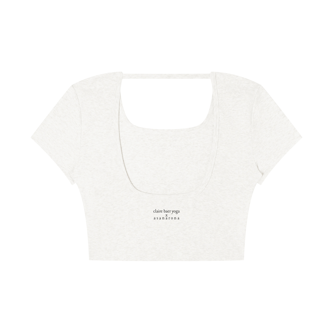 SOFTEN | backless baby tee