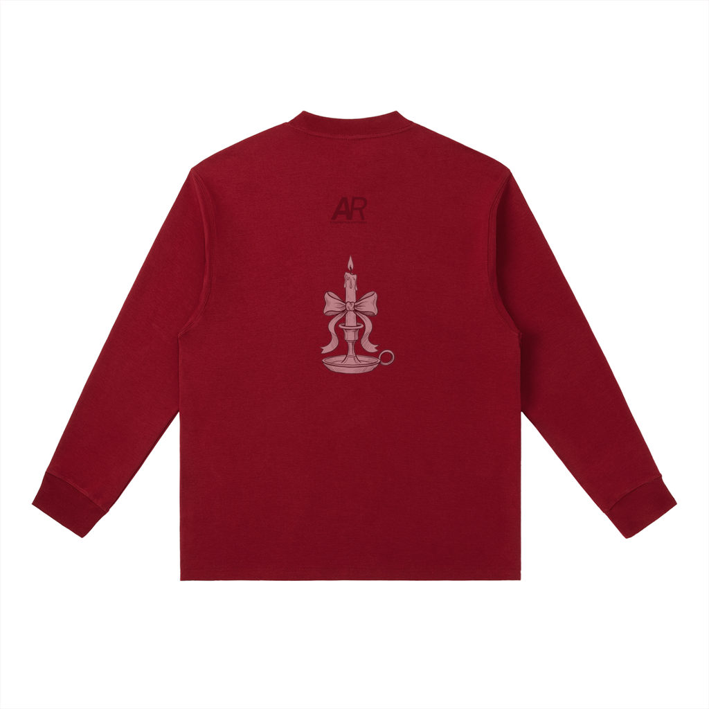 MINDFUL / MERRY | crewneck long-sleeve tee