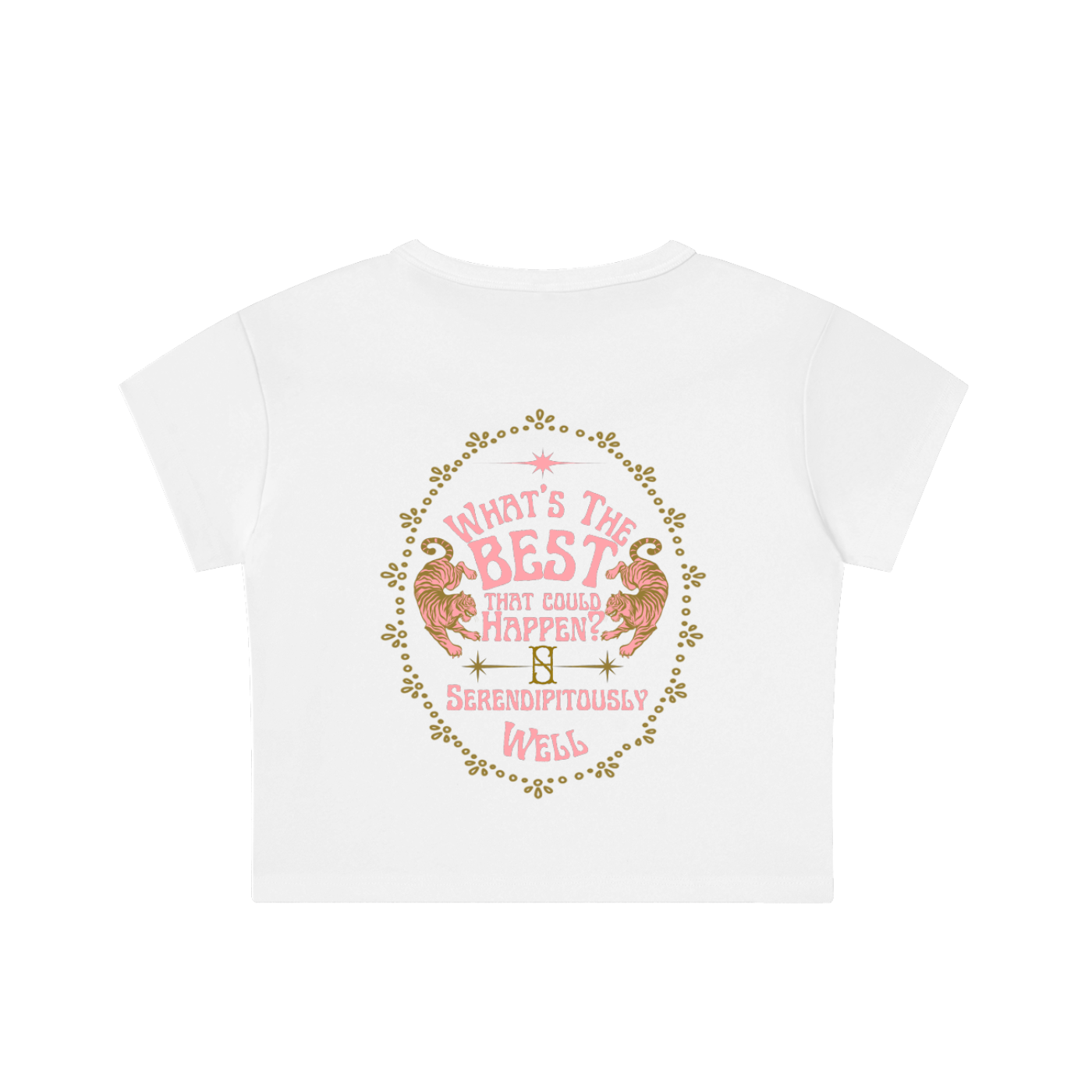 SW x AR | baby crop tee