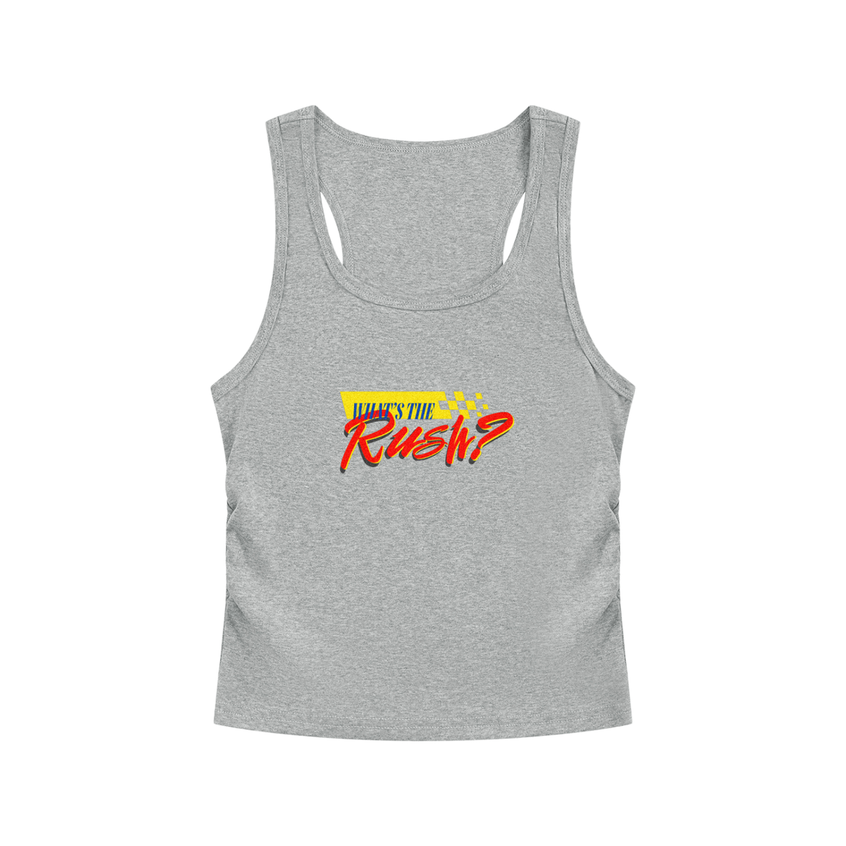 THE SLOW LANE | scrunched tank