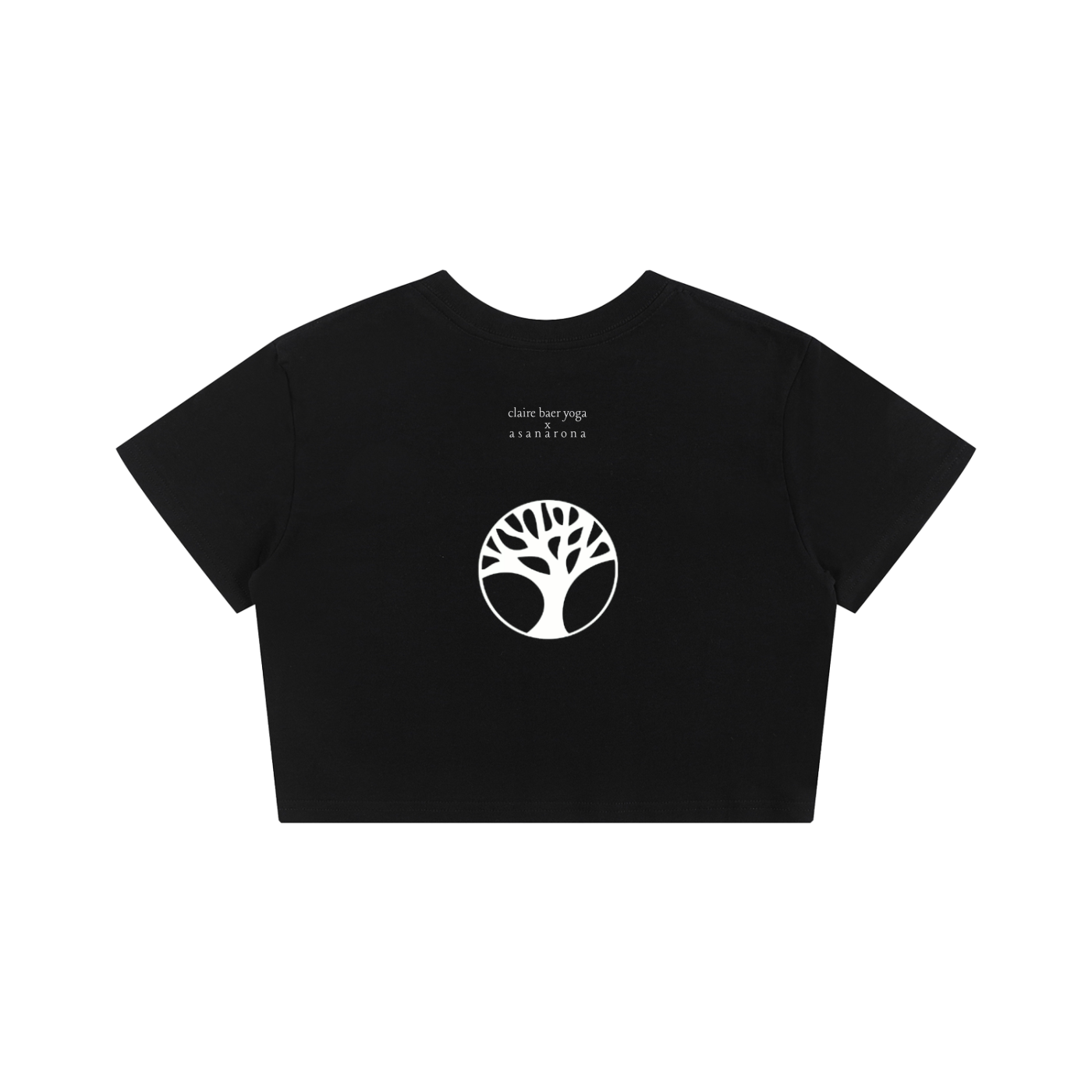 OM SHANTI SHANTI SHANTI | basic crop tee