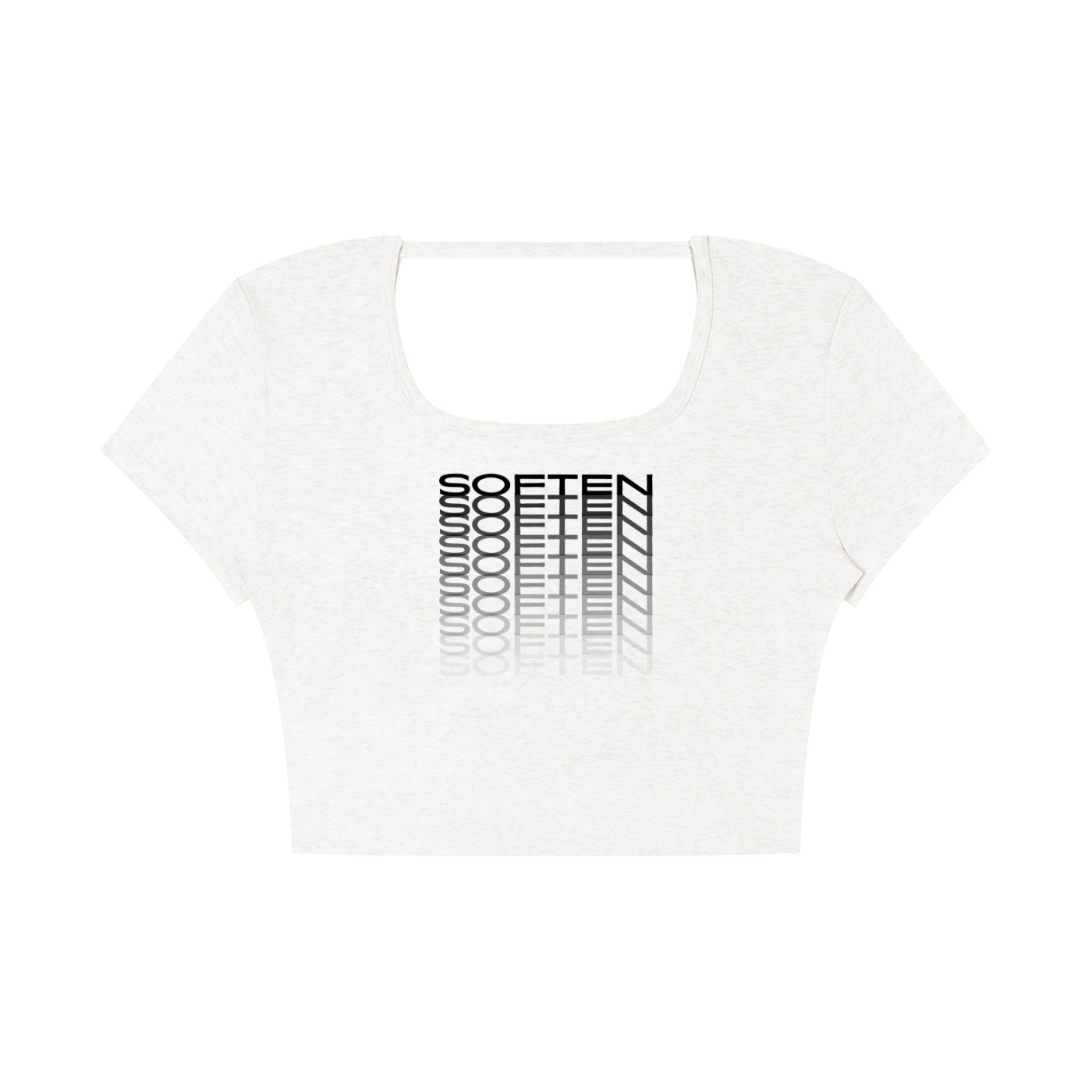 SOFTEN | backless baby tee