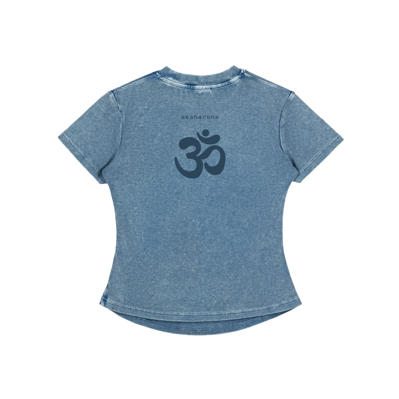 MOUNTAIN | vintage washed bodycon cotton tee