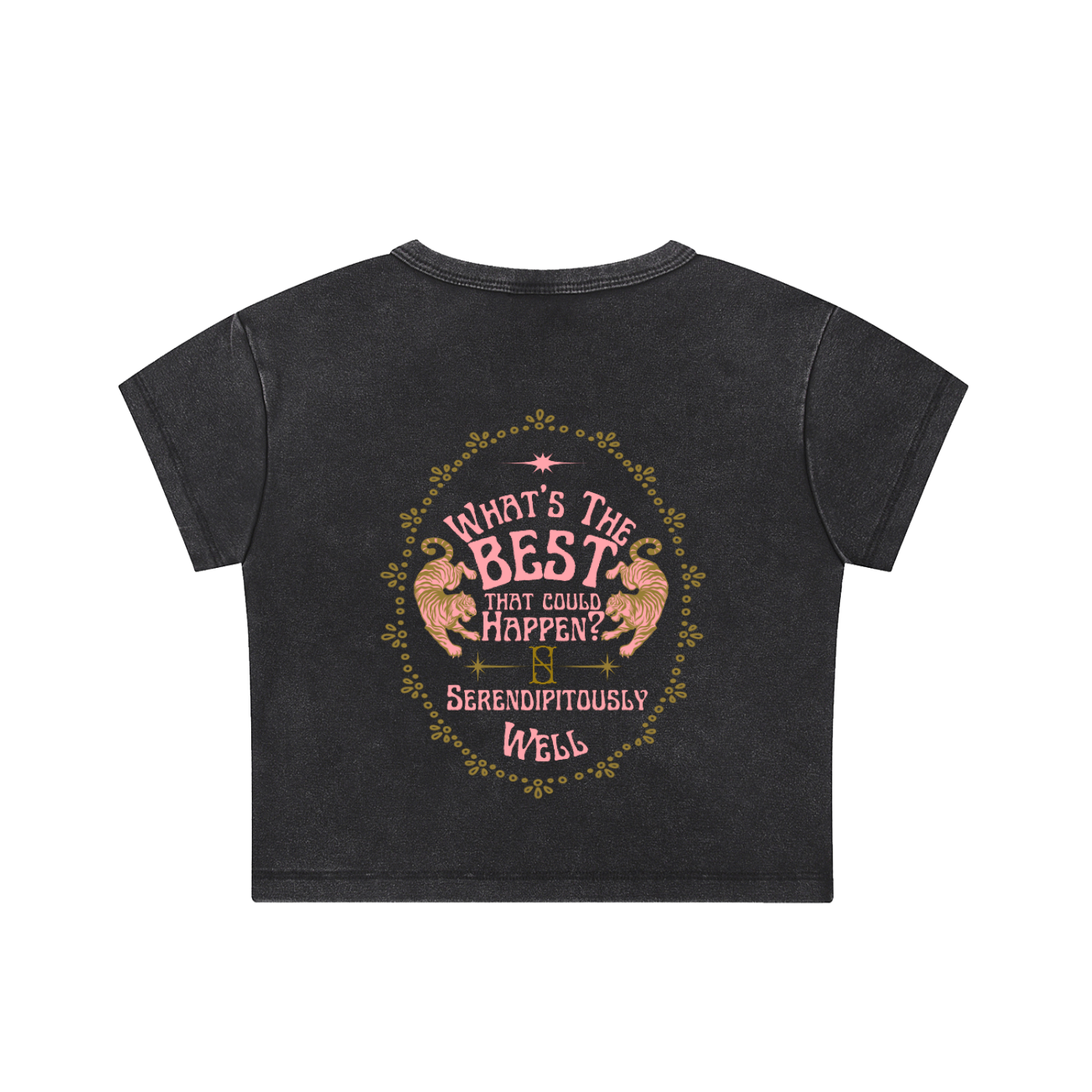 SW x AR | baby crop tee