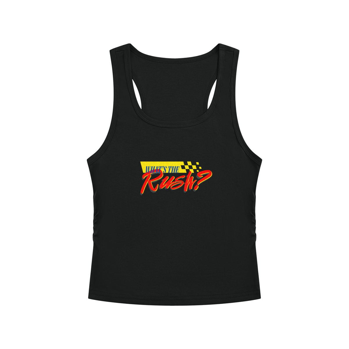 THE SLOW LANE | scrunched tank
