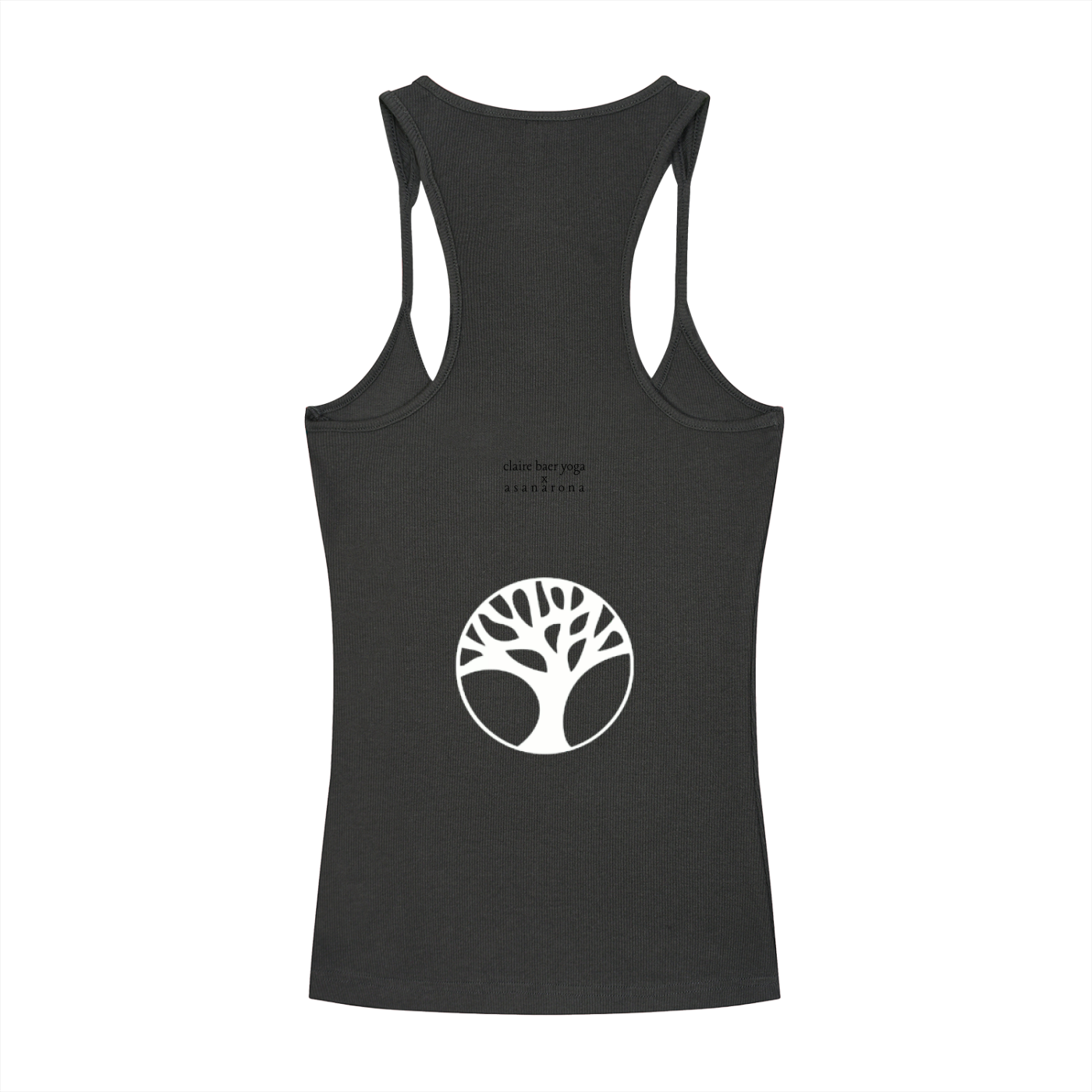 Slim Fit Ribbed Racerback Tank Top