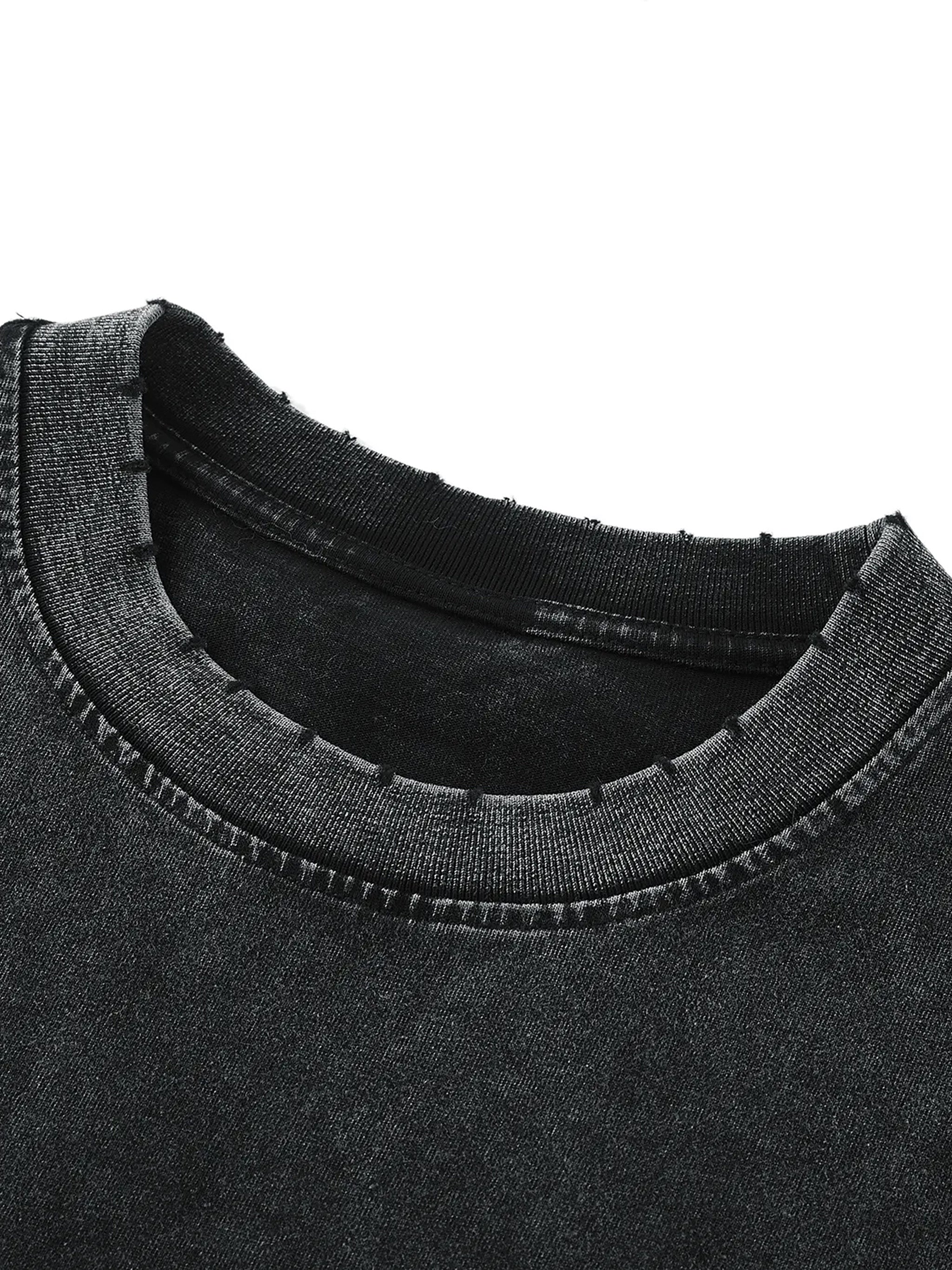 CORPSE | frayed hem distressed tank