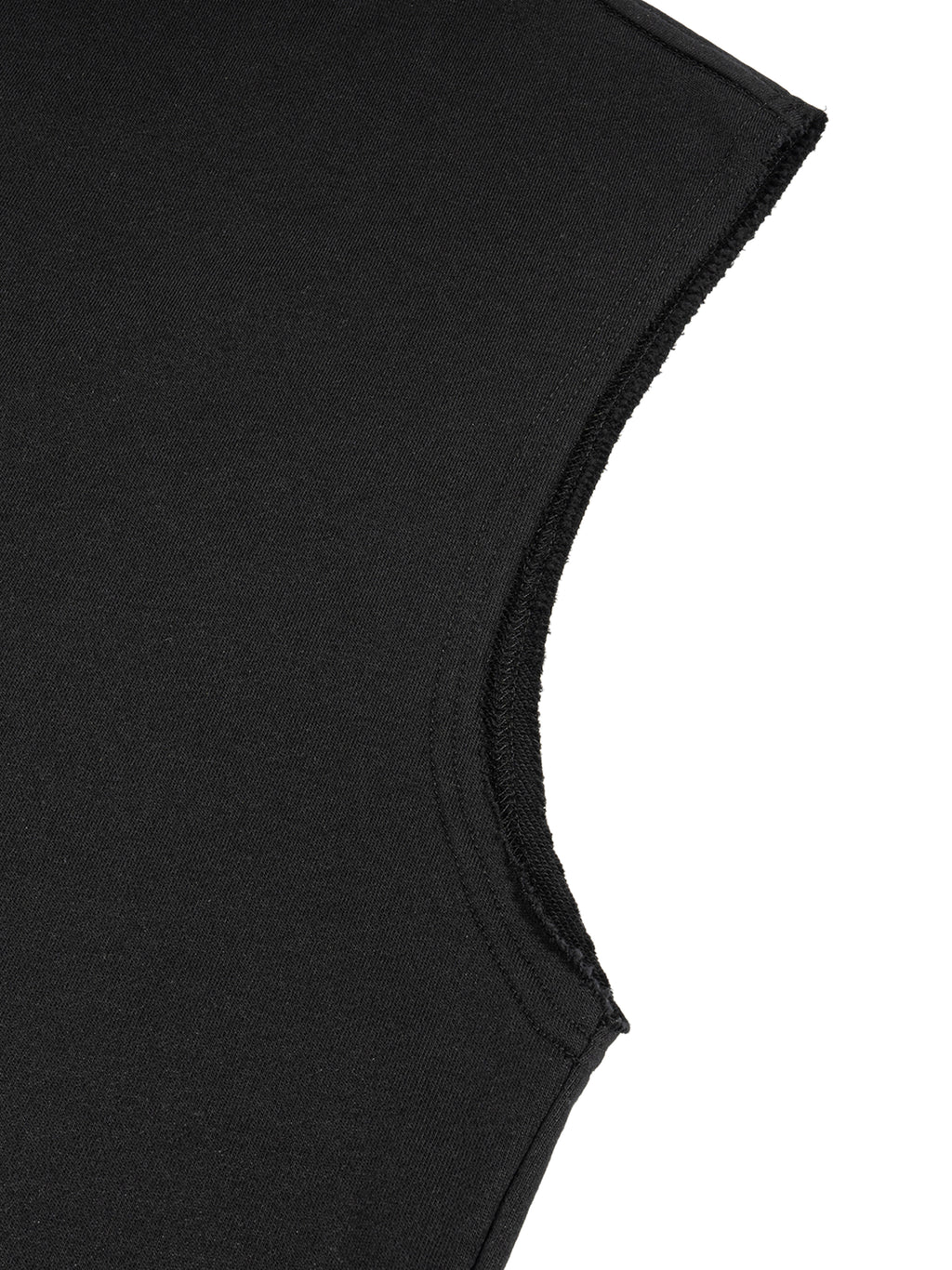 CROW | french terry boxy muscle tank