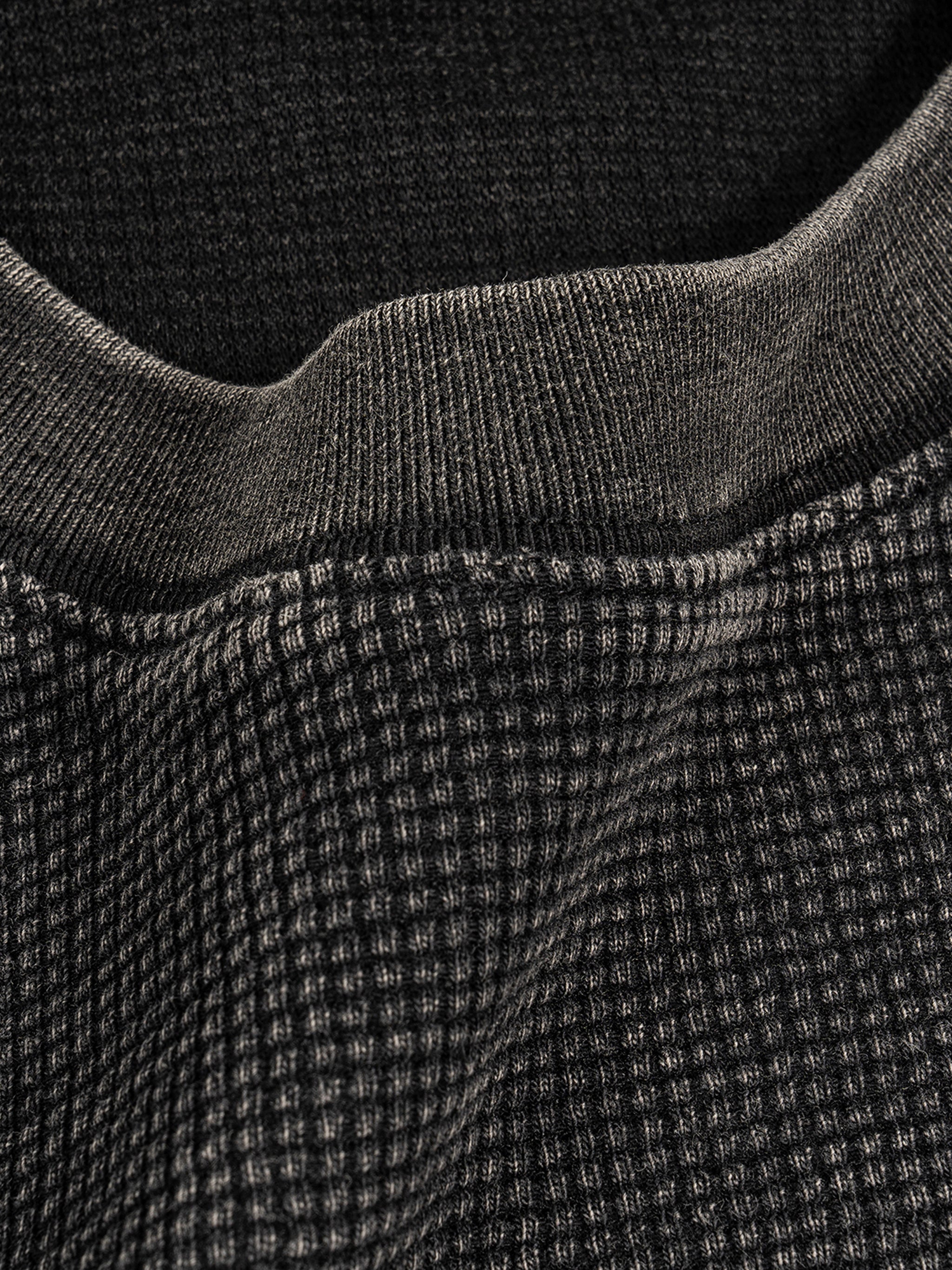 COBRA | textured waffle boxy tee