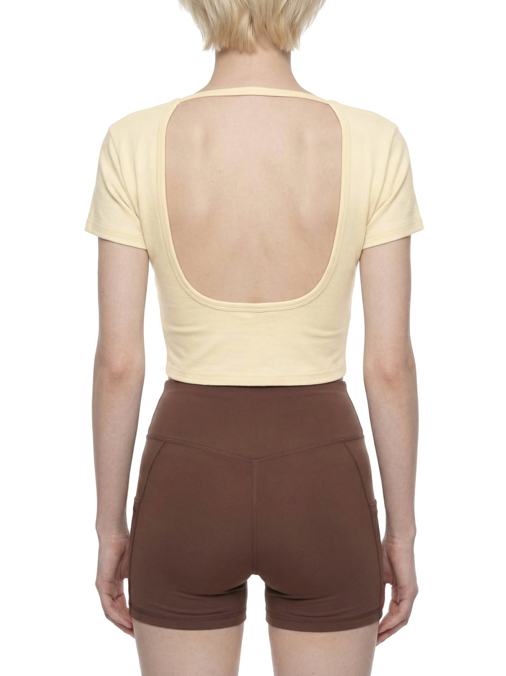 SOFTEN | backless baby tee
